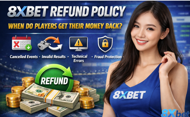 8xbet Refund Policy – When Do Players Get Their Money Back?
