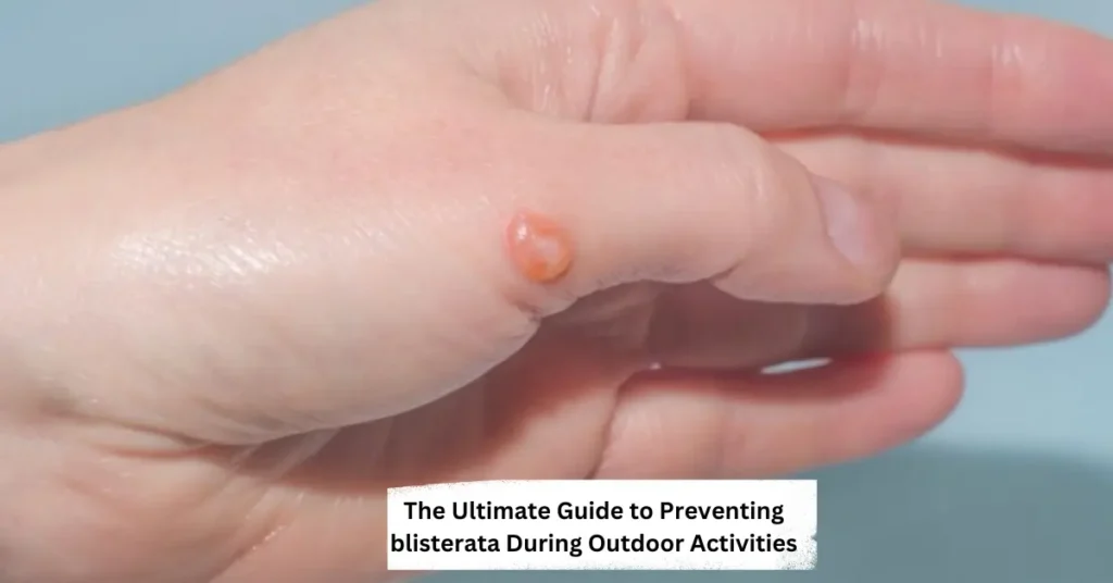 the ultimate guide to preventing blisterata during outdoor activities